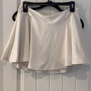 White Nike tennis skort